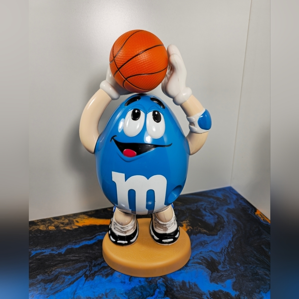 Limited  edition blue M&M's dispenser